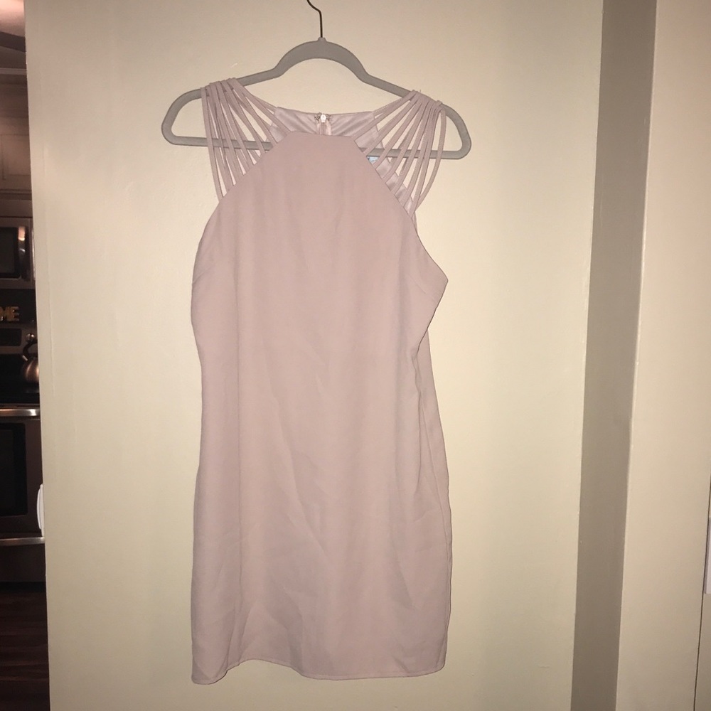 Cream Colored Mini Dress